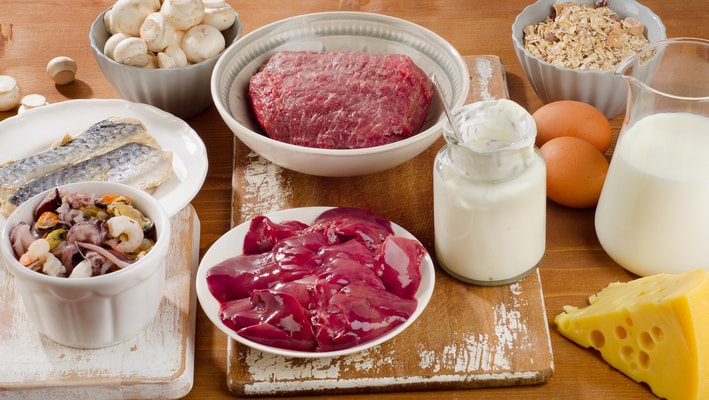 Vitamin B12-reiche Lebensmittel