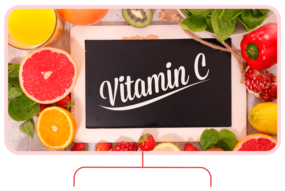 Mount Natural Premium Vitamin C - Banner mit Linien