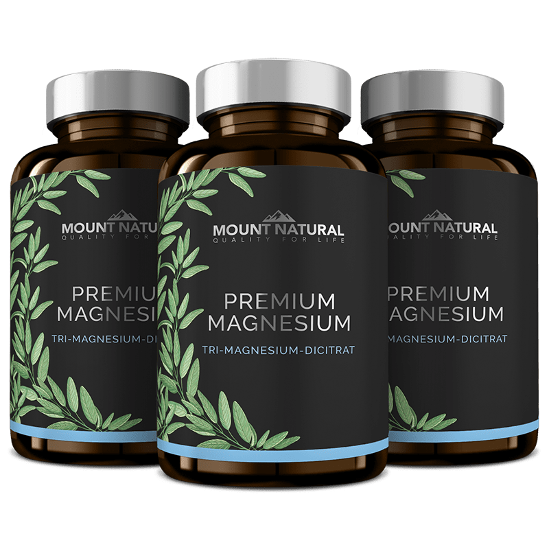 Produktbild Premium Magnesium 3 Dosen