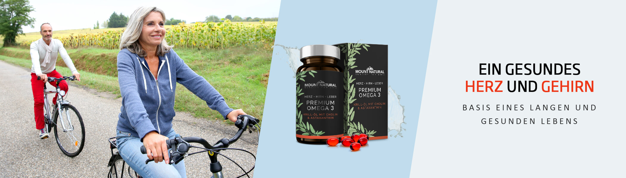 Mount Natural Premium Omega 3 Krill-Öl